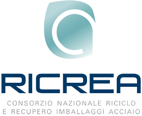 Logo RICREA - Consorzio Nazionale Riciclo e Recupero Imballaggi Acciaio